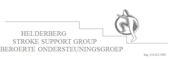 Helderberg Stroke Support Group- Rusthof/Gustrouw
